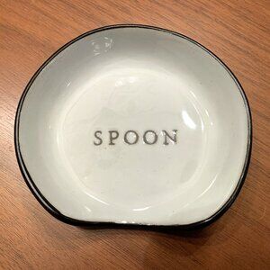 Hearth & and Hand with Magnolia Stoneware Spoon Rest NEW 2022